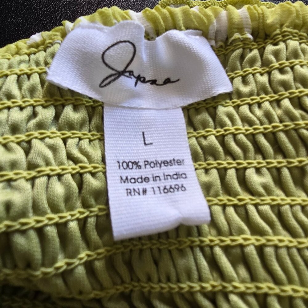 Japna Cropped Tie Behind Full Accordian Pleat Triangle Cup - Picture 9 of 10